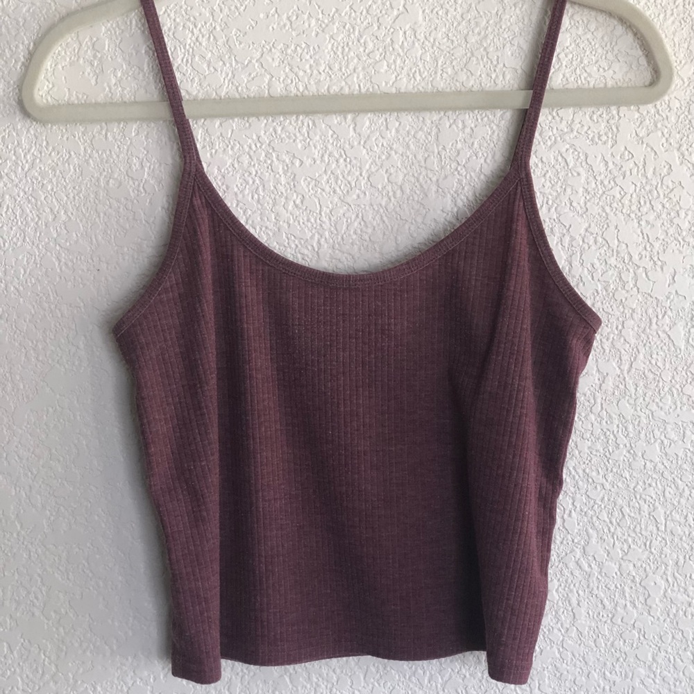 Pacsun Basics medium maroon tank top